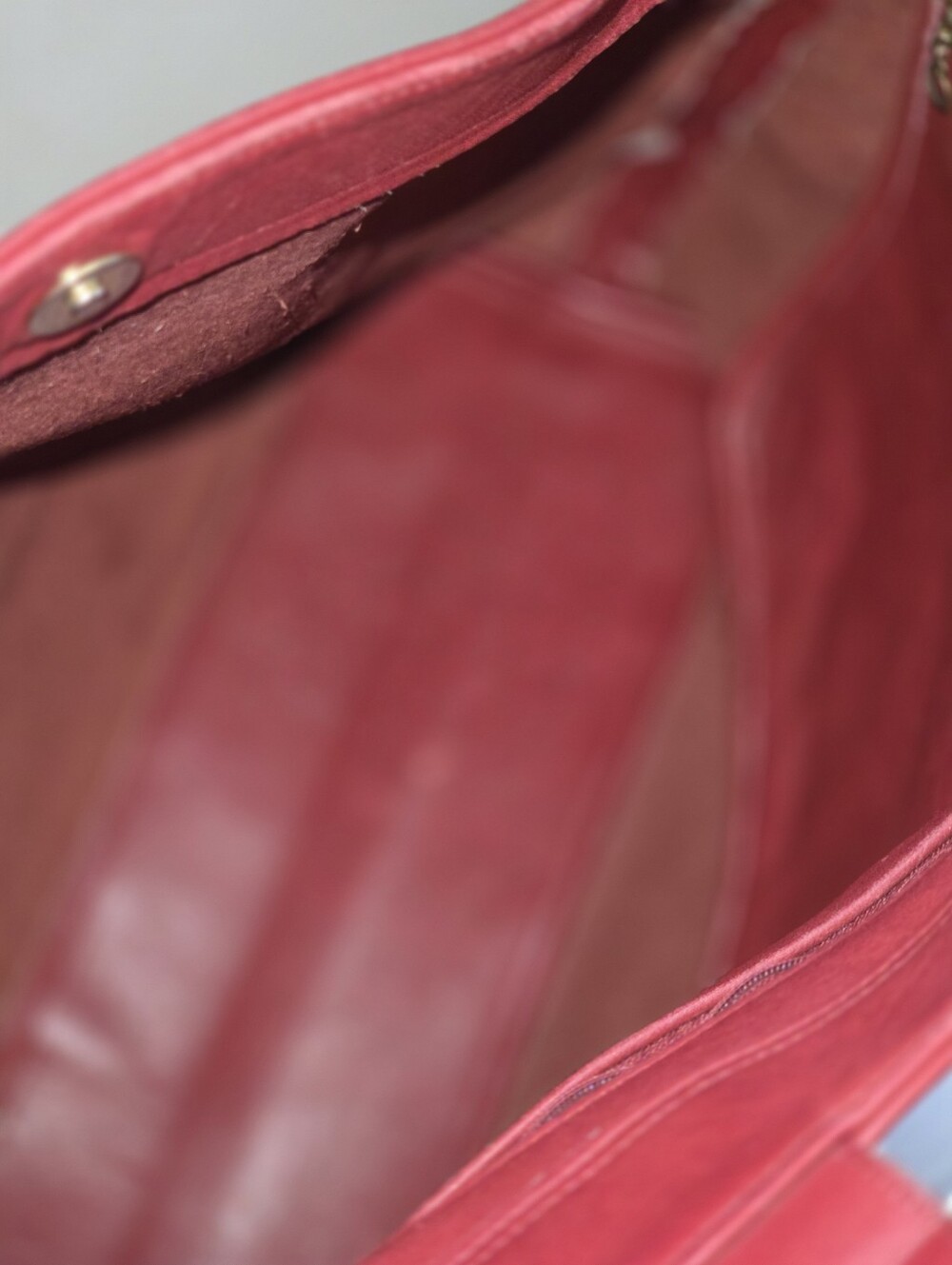 Coach Lafayette Tote Bag In Red Glove-tanned Leather - Picture 12 of 16